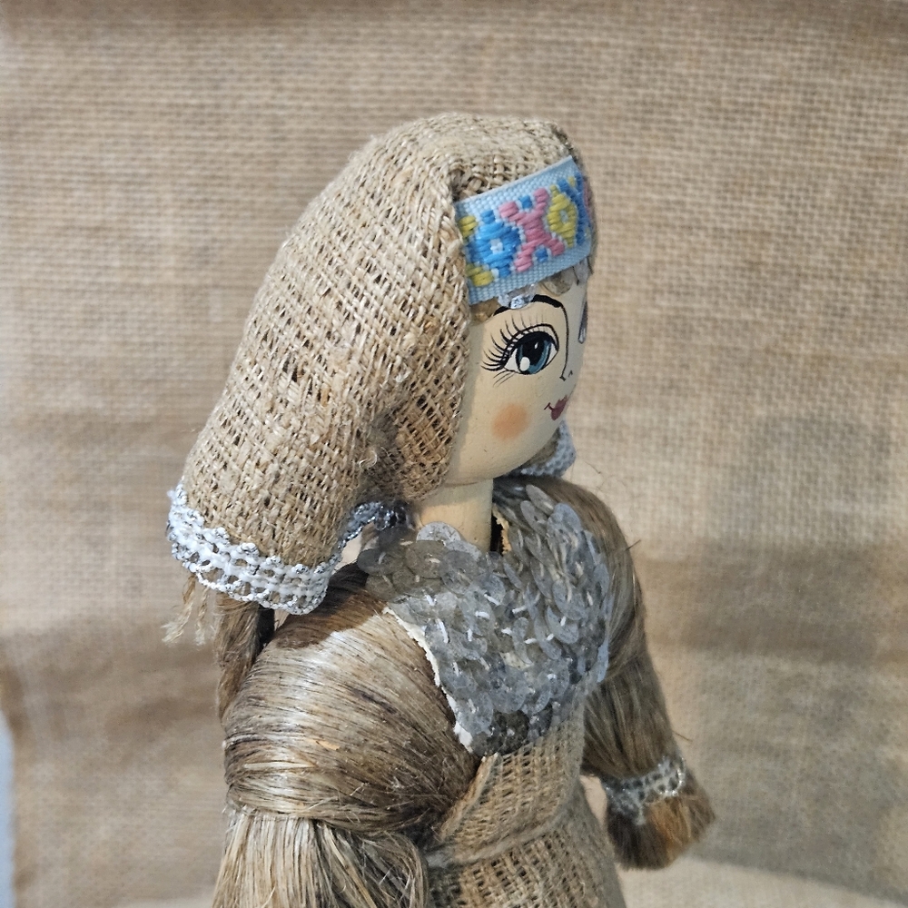 Vintage Folk Art Traditional Slavic Doll - Picture 6 of 12